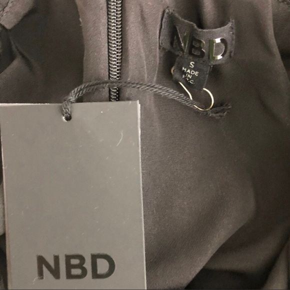 NBD Killin it little black dress, Revolve NWT - Picture 6 of 6